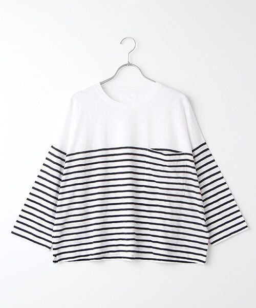 【セール】 Breton Cotton Pocket Top （Tシャツ）｜WHISTLES / ウィッスルズ ファッション通販 タカシマヤ