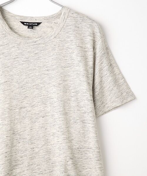 WHISTLES / ウィッスルズ Tシャツ | Ultimate Linen T-Shirt | 詳細2