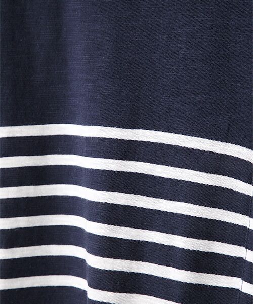 WHISTLES / ウィッスルズ Tシャツ | Breton Cotton Pocket Top | 詳細4