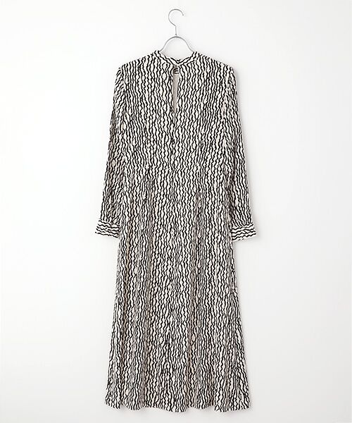 WHISTLES / ウィッスルズ ドレス | Wiggle Print Silk Midi Dress | 詳細1