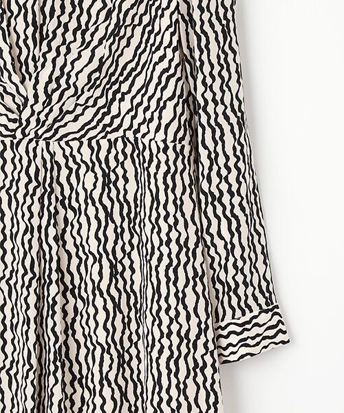 WHISTLES / ウィッスルズ ドレス | Wiggle Print Silk Midi Dress | 詳細3