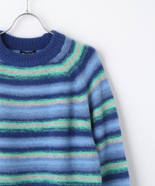 WHISTLES / ウィッスルズ ニット・セーター | Variated Stripe Sweater | 詳細2