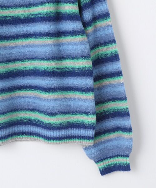 WHISTLES / ウィッスルズ ニット・セーター | Variated Stripe Sweater | 詳細3