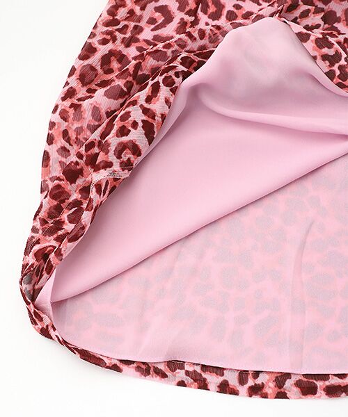 WHISTLES / ウィッスルズ ドレス | Abstract Cheetah Midi Dress | 詳細5