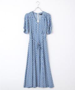 Vertical Stack Midi Dress