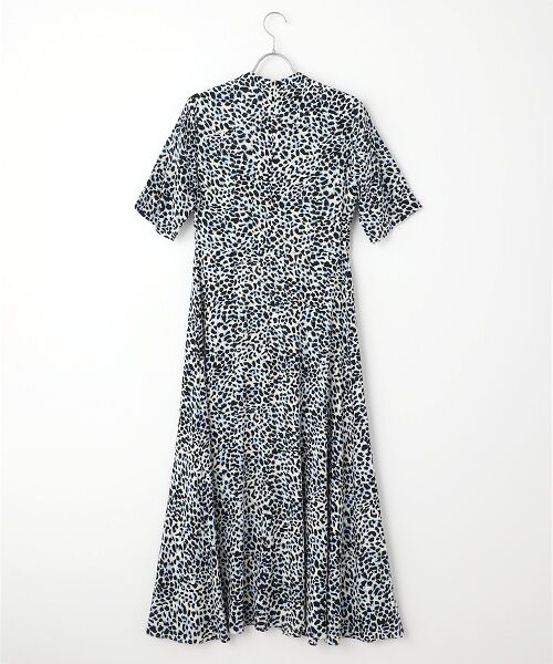 WHISTLES / ウィッスルズ ドレス | Abstract Cheetah Silk Dress | 詳細1