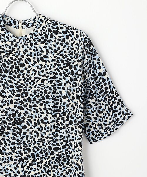 WHISTLES / ウィッスルズ ドレス | Abstract Cheetah Silk Dress | 詳細2