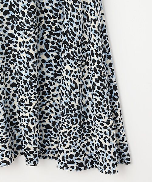 WHISTLES / ウィッスルズ ドレス | Abstract Cheetah Silk Dress | 詳細4