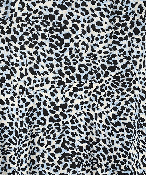 WHISTLES / ウィッスルズ ドレス | Abstract Cheetah Silk Dress | 詳細7