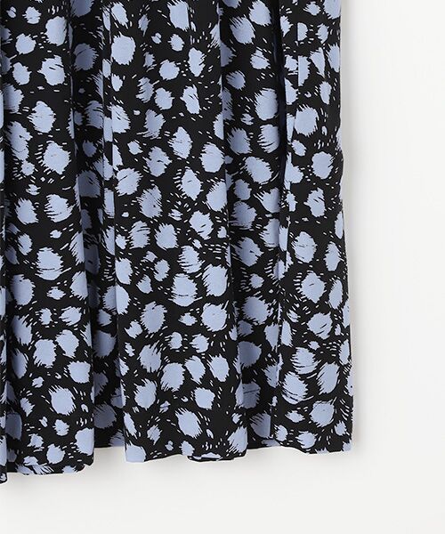 WHISTLES / ウィッスルズ ドレス | Dalmatian Shirred Midi Dress | 詳細4