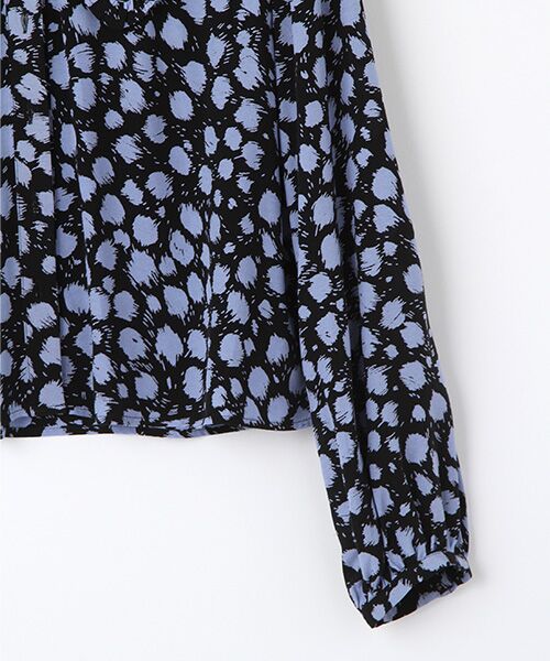 WHISTLES / ウィッスルズ シャツ・ブラウス | Dalmatian Print Collar Top | 詳細3