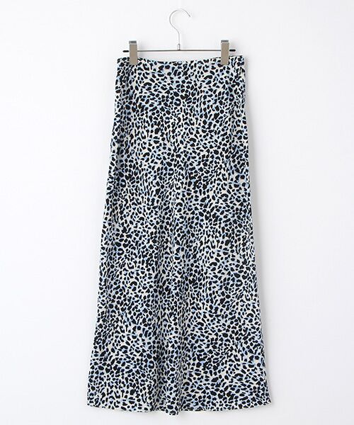WHISTLES / ウィッスルズ ロング・マキシ丈スカート | Abstract Cheetah Silk Skirt | 詳細1