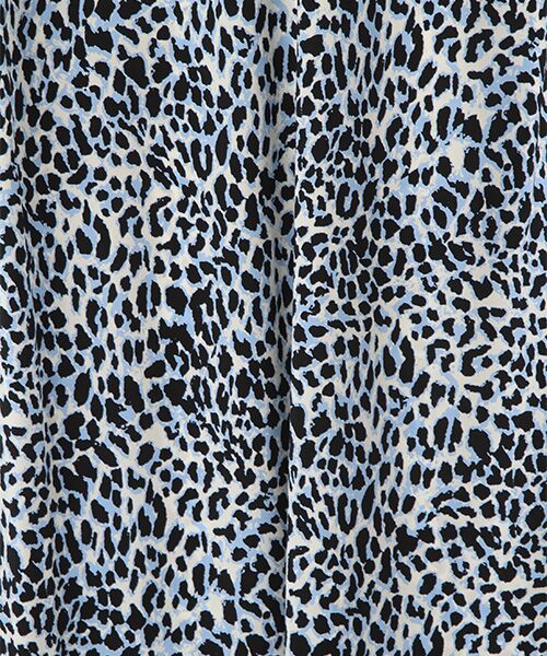 WHISTLES / ウィッスルズ ロング・マキシ丈スカート | Abstract Cheetah Silk Skirt | 詳細5