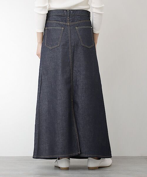 woadblue / ウォードブルー デニムスカート | ＜ファッションエディター坪田あさみさんコラボ＞DENIM SKIRT デニムスカート | 詳細9