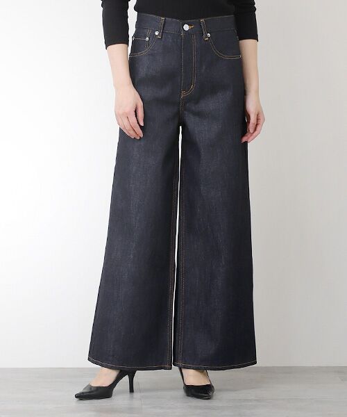 ＜ファッションエディター坪田あさみさんコラボ＞WIDE DENIM ワイドデニム