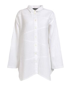 YACCOMARICARD / ヤッコマリカルド シャツ・ブラウス | ﾛｰﾝ総ﾋﾟﾝ  ｼﾞｸﾞｻﾞｸﾞ切替 長袖BL