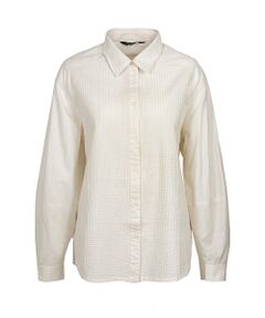 YACCOMARICARD / ヤッコマリカルド シャツ・ブラウス | ｿﾌﾄﾂｲﾙｺｯﾄﾝ部分ﾋﾟﾝ 肩ｶｰﾌﾞﾖｰｸ 長袖BL