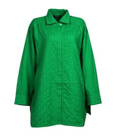 YACCOMARICARD / ヤッコマリカルド シャツ・ブラウス | ｿﾌﾄﾂｲﾙｺｯﾄﾝ2種 無地長袖 ﾁｭﾆｯｸ丈BL