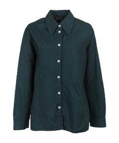 YACCOMARICARD / ヤッコマリカルド シャツ・ブラウス | ﾛｰﾝ部分ﾋﾟﾝｶｰﾌﾞﾊﾟｯﾁﾜｰｸ長袖ｼｬﾂ