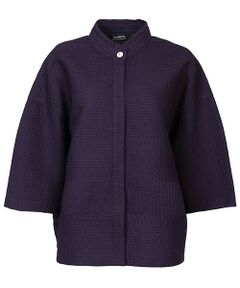 YACCOMARICARD / ヤッコマリカルド シャツ・ブラウス | ﾛｰﾝ総ﾋﾟﾝﾊｲﾈｯｸｳｴｽﾄ縦ﾋﾟﾝ五分袖ｼｬﾂ