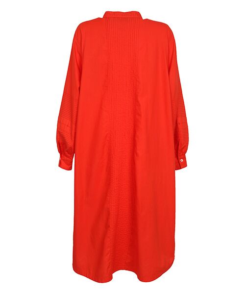 YACCOMARICARD / ヤッコマリカルド ロング・マキシ丈ワンピース | ｿﾌﾄﾂｲﾙｺｯﾄﾝ 袖boxﾀｯｸ配色ｶﾝﾇｷ 長袖OP | 詳細2