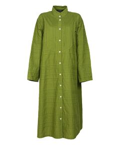 YACCOMARICARD / ヤッコマリカルド ロング・マキシ丈ワンピース | ﾛｰﾝ総ﾗﾝﾀﾞﾑﾋﾟﾝﾀｯｸ 胸ﾖｰｸﾀﾃ使い 長袖OP