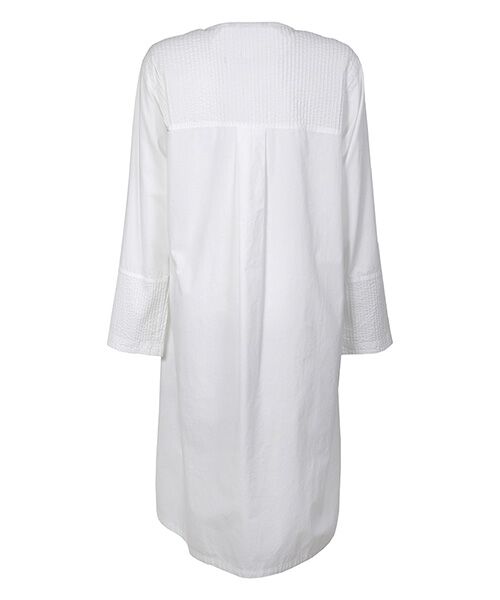 YACCOMARICARD / ヤッコマリカルド ロング・マキシ丈ワンピース | ﾛｰﾝｷｬﾗｺ ﾖｰｸ&袖口ﾋﾟﾝ 襟無 ﾋﾖｸ 長袖OP | 詳細2