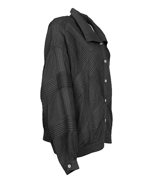 YACCOMARICARD / ヤッコマリカルド シャツ・ブラウス | 100ﾎﾞｲﾙ 総ﾋﾟﾝ格子ﾌﾞﾃｨ 襟付長袖BZ型JK | 詳細1