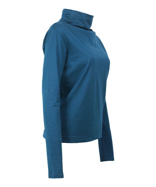 YACCOMARICARD / ヤッコマリカルド カットソー | 60CS ﾄﾞﾚｰﾌﾟﾊｲﾈｯｸ 長袖ｲﾝﾅｰP/O CS | 詳細1