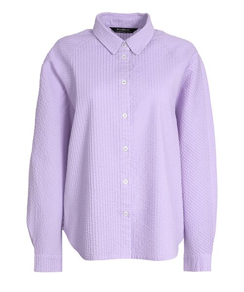 YACCOMARICARD/ヤッコマリカルド ローン総ピン 変形カーブラグラン長袖BL パウダーラベンダー サイズ2 YACCOMARICARD/ヤッコマリカルド ローン総ピン 変形カーブラグラン長袖BL パウダーラベンダー サイズ2