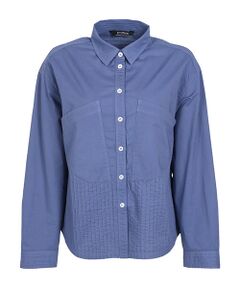 YACCOMARICARD / ヤッコマリカルド シャツ・ブラウス | ローン部分ピン W切替下ピン変形ポケット長袖BL