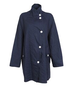 YACCOMARICARD / ヤッコマリカルド テーラードジャケット | コットンピケ ワイドピンタック ラグラン チュニック丈CT