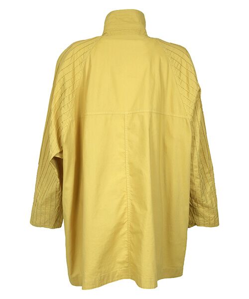 YACCOMARICARD / ヤッコマリカルド テーラードジャケット | コットンピケ ワイドピンタック ラグラン チュニック丈CT | 詳細3