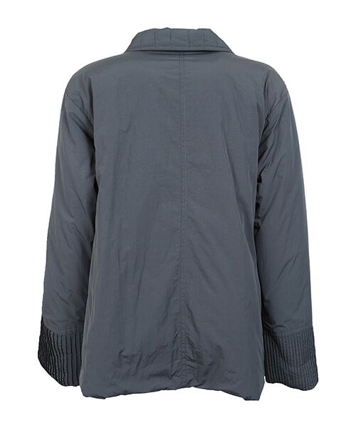 YACCOMARICARD / ヤッコマリカルド ナイロンジャケット | リンクルナイロンキルト 身頃タテピン+ポケット斜ピンCT | 詳細2