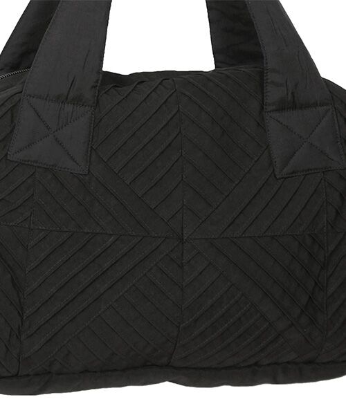 YACCOMARICARD / ヤッコマリカルド トートバッグ | ナイロンOX210T　パッチワークピンタックバッグ | 詳細2