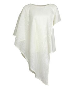 YACCOMARICARD / ヤッコマリカルド シャツ・ブラウス | ローン+100ボイル フレンチトップ+アシメピンタックケープBL