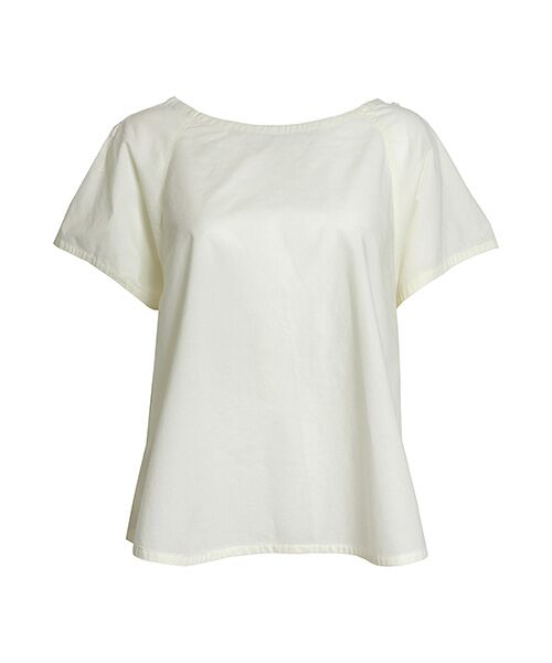 YACCOMARICARD / ヤッコマリカルド シャツ・ブラウス | ローン+100ボイル フレンチトップ+アシメピンタックケープBL | 詳細3