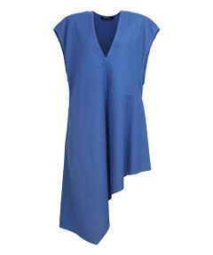 YACCOMARICARD / ヤッコマリカルド シャツ・ブラウス | ローン総ピンイレギュラーヘム Wマーク Vアキ袖ナシP/O BL