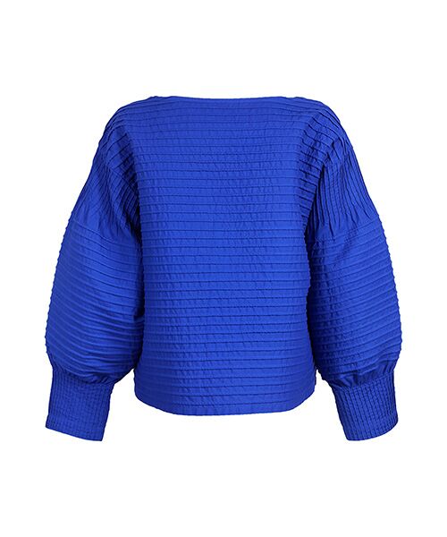 YACCOMARICARD / ヤッコマリカルド シャツ・ブラウス | サイフ総ピン部分ブティ袖ボリューム丸首長袖PO | 詳細2