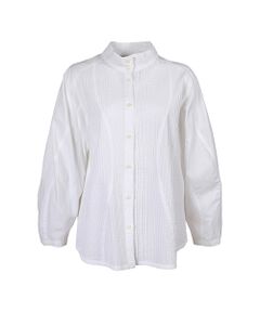 YACCOMARICARD / ヤッコマリカルド シャツ・ブラウス | ローン&サイフ前ピン袖後ウエーブ切り替え長袖シャツ