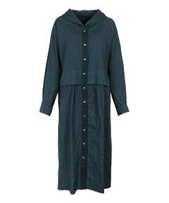 YACCOMARICARD / ヤッコマリカルド トレンチコート | サイフ&カツラギフード付ペプラムデザインロングコート