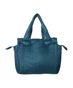 YACCOMARICARD / ヤッコマリカルド トートバッグ | 高密ナイロンキルト 続きマチ風部分ピン ボストンBag
