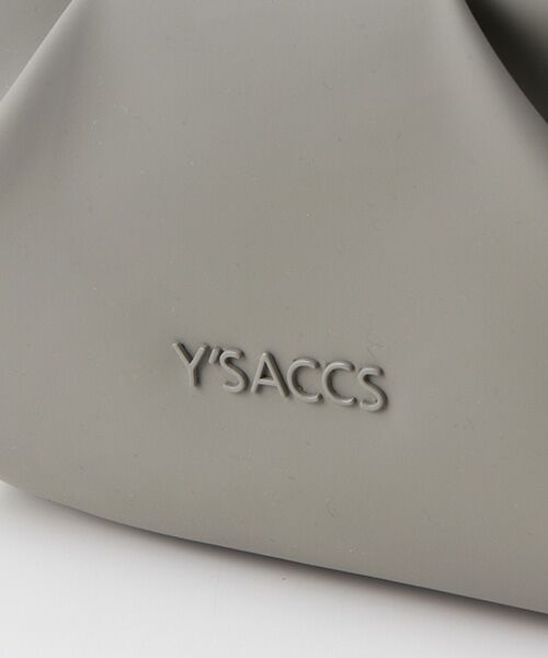 Y'SACCS / イザック ショルダーバッグ | ポリウレタン×カウレザー　タックショルダー　Sサイズ | 詳細6
