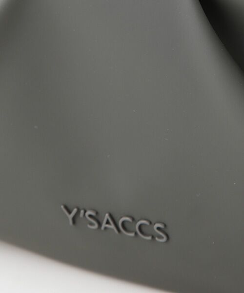 Y'SACCS / イザック ショルダーバッグ | ポリウレタン×カウレザー　タックショルダー　Mサイズ | 詳細7