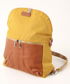 Y'SACCS / イザック リュック・バックパック | ナイロン×レザーコンビシリーズ　2way リュックサック