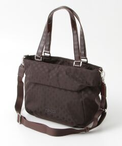 Y'SACCS / イザック トートバッグ | Polka Dots 口折れ2wayトート Sサイズ