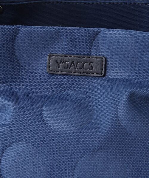 Y'SACCS / イザック トートバッグ | キャンバスドットエンボス 3層すっきりトート | 詳細6
