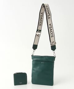 Y'SACCS / イザック ショルダーバッグ | イタリアンシープ 財布付きスマホポシェット