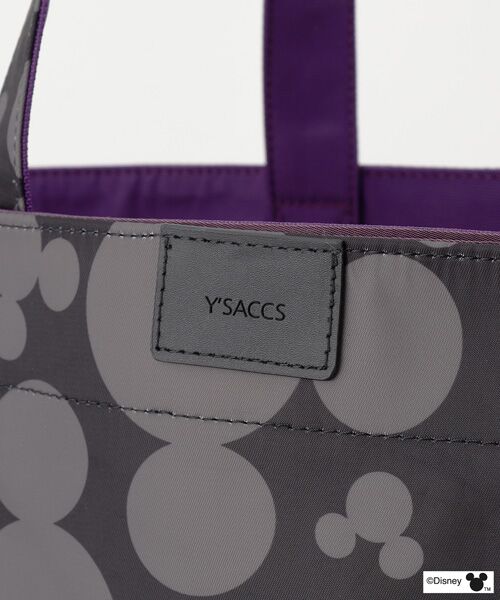 Y'SACCS / イザック トートバッグ | 【Disney Collection】シルエットプリントトートバッグ　Lサイズ | 詳細30