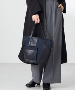 Y'SACCS / イザック トートバッグ | 【Y'SACCS Gene Line】ヘビーツイル パズルトートバッグ Small